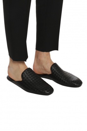 Leather slides, zdjęcie 2 Leather slides od Bottega Veneta
